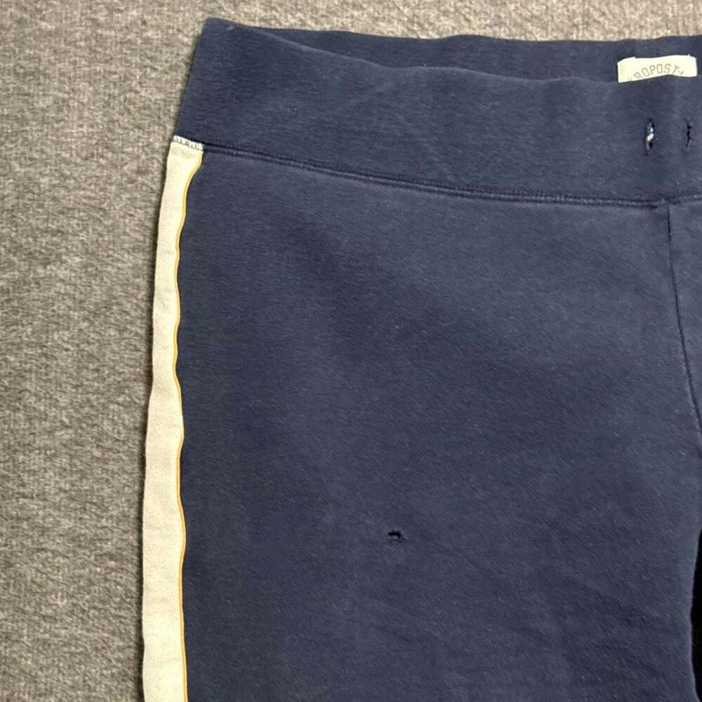Aeropostale Vintage Y2K Navy Blue Flared Sweatpants Size Large - Picture 6 of 6